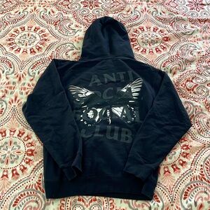Anti Social Social Club® black hoodie (SMALL)